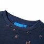 Sudadera infantil azul marino mélange 116 de , Camisetas para niños - Ref: Foro24-12791, Precio: 13,75 €, Descuento: %