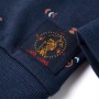 Children's navy blue mélange sweatshirt 116 by , Kids T-shirts - Ref: Foro24-12791, Price: 13,75 €, Discount: %