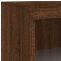 Sideboard mit LED-Leuchten, braune Eiche, 60,5 x 37 x 100 cm von , Sideboards - Ref: Foro24-836671, Preis: 85,74 €, Rabatt: %