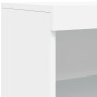 Sideboard mit weißen LED-Leuchten 60,5x37x100 cm von , Sideboards - Ref: Foro24-836665, Preis: 85,33 €, Rabatt: %