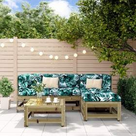 Garden sofa set 5 pieces impregnated pine wood by , Garden sets - Ref: Foro24-3186178, Price: 279,86 €, Discount: %