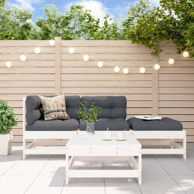 Garden furniture set 4 pieces solid white pine wood by , Garden sets - Ref: Foro24-3186495, Price: 274,51 €, Discount: %