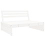 Garden furniture set 4 pieces solid white pine wood by , Garden sets - Ref: Foro24-3186628, Price: 431,68 €, Discount: %