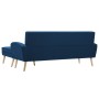 L-förmiges Sofa mit blauem Stoffbezug, 186 x 136 x 79 cm von , Sofas - Ref: Foro24-247001, Preis: 346,68 €, Rabatt: %