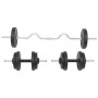 Weight set 30 kg barbell and dumbbells by vidaXL, free weight - Ref: Foro24-91401, Price: 95,54 €, Discount: %