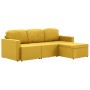 Modulares 3-Sitzer-Schlafsofa aus gelbem Stoff von , Sofas - Ref: Foro24-288789, Preis: 439,73 €, Rabatt: %