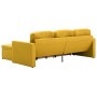 Modulares 3-Sitzer-Schlafsofa aus gelbem Stoff von , Sofas - Ref: Foro24-288789, Preis: 439,73 €, Rabatt: %