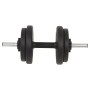 Weight set 30 kg barbell and dumbbells by vidaXL, free weight - Ref: Foro24-91401, Price: 95,54 €, Discount: %