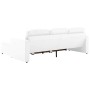 Modulares 3-Sitzer-Sofabett aus weißem Kunstleder von , Sofas - Ref: Foro24-288794, Preis: 522,61 €, Rabatt: %