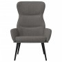 Relaxation armchair with footrest in light gray fabric by , Armchairs - Ref: Foro24-3097429, Price: 135,02 €, Discount: %