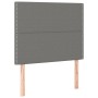 Headboards 2 units of dark gray fabric 90x5x78/88 cm by , Headboards and footboards - Ref: Foro24-3116175, Price: 56,87 €, Di...