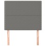 Headboards 2 units of dark gray fabric 90x5x78/88 cm by , Headboards and footboards - Ref: Foro24-3116175, Price: 56,87 €, Di...