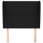 Headboard with black fabric ears 103x23x118/128 cm by , Headboards and footboards - Ref: Foro24-3117808, Price: 82,99 €, Disc...