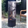 Esschert Design Brasero Birds on Twig acero al carbono negro FF409 de Esschert Design, Chimeneas - Ref: Foro24-422499, Precio...