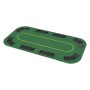 Superficie de póker 8 jugadores plegable en 4 rectangular verde de vidaXL, Mesas de juego y de póquer - Ref: Foro24-80208, Pr...