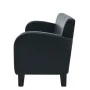 3-Sitzer-Sofa aus schwarzem Kunstleder von vidaXL, Sofas - Ref: Foro24-245588, Preis: 397,21 €, Rabatt: %