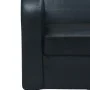 3-Sitzer-Sofa aus schwarzem Kunstleder von vidaXL, Sofas - Ref: Foro24-245588, Preis: 397,21 €, Rabatt: %