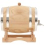 Barril de vino con grifo madera de pino maciza 6 L de vidaXL, Producción de vino - Ref: Foro24-50680, Precio: 55,99 €, Descue...