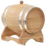 Barril de vino con grifo madera de pino maciza 6 L de vidaXL, Producción de vino - Ref: Foro24-50680, Precio: 55,99 €, Descue...