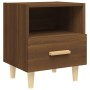 Nightstands 2 units brown oak color 40x35x47 cm by vidaXL, Nightstands - Ref: Foro24-817302, Price: 67,41 €, Discount: %