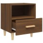 Nightstands 2 units brown oak color 40x35x47 cm by vidaXL, Nightstands - Ref: Foro24-817302, Price: 67,41 €, Discount: %