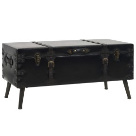 MDF and steel coffee table 102x51x48 cm by vidaXL, Coffee table - Ref: Foro24-245760, Price: 181,98 €, Discount: %