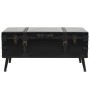 MDF and steel coffee table 102x51x48 cm by vidaXL, Coffee table - Ref: Foro24-245760, Price: 184,55 €, Discount: %