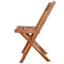 Bistro chairs 2 units solid acacia wood by vidaXL, Garden chairs - Ref: Foro24-44012, Price: 79,38 €, Discount: %