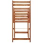 Bistro chairs 2 units solid acacia wood by vidaXL, Garden chairs - Ref: Foro24-44012, Price: 79,38 €, Discount: %