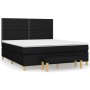 Box spring bed with black fabric mattress 180x200 cm by , Beds and slatted bases - Ref: Foro24-3137095, Price: 662,18 €, Disc...