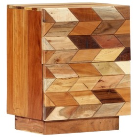 Mesita de noche de madera maciza reciclada 40x30x50 cm de vidaXL, Mesitas de noche - Ref: Foro24-282731, Precio: 107,82 €, De...