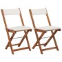 3-piece folding bistro table and chairs with solid wood cushions by vidaXL, Garden sets - Ref: Foro24-44014, Price: 158,12 €,...