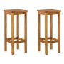 Garden table and high stools 3 pcs solid acacia wood by , Garden sets - Ref: Foro24-3154384, Price: 164,00 €, Discount: %