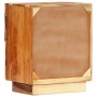 Mesita de noche de madera maciza reciclada 40x30x50 cm de vidaXL, Mesitas de noche - Ref: Foro24-282731, Precio: 107,70 €, De...