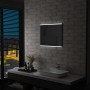 Espejo de pared de baño con LED y sensor táctil 60x50 cm de , Espejos - Ref: Foro24-144732, Precio: 87,99 €, Descuento: %