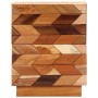 Mesita de noche de madera maciza reciclada 40x30x50 cm de vidaXL, Mesitas de noche - Ref: Foro24-282731, Precio: 107,70 €, De...