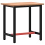 Solid beech wood and metal workbench 80x55x81.5 cm by , Work tables - Ref: Foro24-3188903, Price: 144,84 €, Discount: %