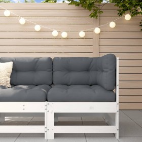 Garden corner sofa solid pine wood by , Modular outdoor sofas - Ref: Foro24-825472, Price: 74,99 €, Discount: %