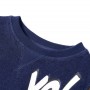 Dark navy blue children's sweatshirt 116 by , Kids T-shirts - Ref: Foro24-13446, Price: 11,99 €, Discount: %