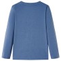 Children's long-sleeved blue mélange T-shirt 116 by , Kids T-shirts - Ref: Foro24-12991, Price: 9,49 €, Discount: %