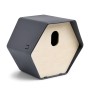 Capi Hive birdhouse 2 oval hole anthracite gray 19x23x20 cm by , Birdhouses - Ref: Foro24-447493, Price: 28,04 €, Discount: %