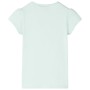 Camiseta infantil verde menta claro 92 de , Camisetas para niños - Ref: Foro24-10424, Precio: 9,99 €, Descuento: %