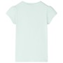 Camiseta infantil verde menta claro 116 de , Camisetas para niños - Ref: Foro24-10426, Precio: 9,99 €, Descuento: %