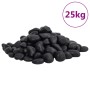 Guijarros pulidos negros 25 kg 2-5 cm de , Decoración de acuarios - Ref: Foro24-3217191, Precio: 65,99 €, Descuento: %