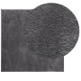 HUARTE anthracite washable soft short pile rug 160x160cm by , Rugs - Ref: Foro24-375002, Price: 65,98 €, Discount: %