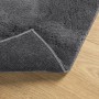 HUARTE anthracite washable soft short pile rug 160x160cm by , Rugs - Ref: Foro24-375002, Price: 66,08 €, Discount: %