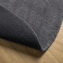 HUARTE anthracite washable soft short pile rug Ø 100 cm by , Rugs - Ref: Foro24-375009, Price: 32,20 €, Discount: %