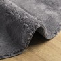 HUARTE anthracite washable soft short pile rug Ø 100 cm by , Rugs - Ref: Foro24-375009, Price: 32,20 €, Discount: %