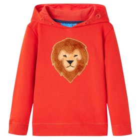 Sudadera infantil con capucha rojo 140 de , Camisetas para niños - Ref: Foro24-13323, Precio: 14,99 €, Descuento: %