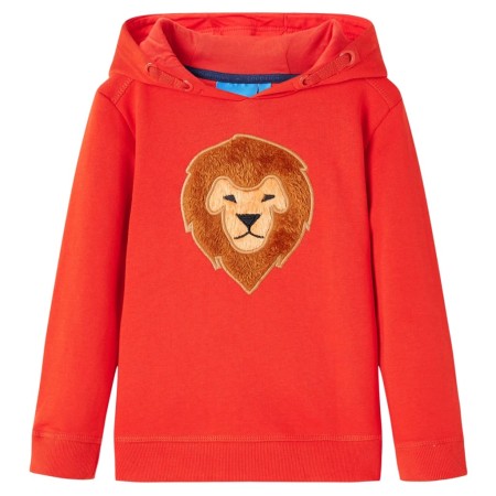 Rotes Kinder-Kapuzensweatshirt 116 von , Kinder-T-Shirts - Ref: Foro24-13321, Preis: 14,64 €, Rabatt: %